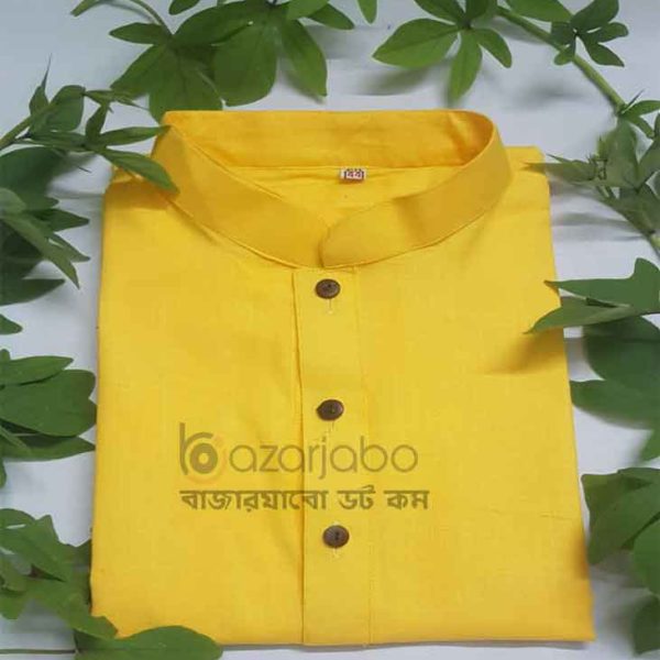 Aarong-Cotton-Panjabi_Yellow