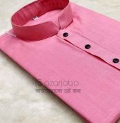 Aarong Cotton Solid Pink Color Men’s Panjabi